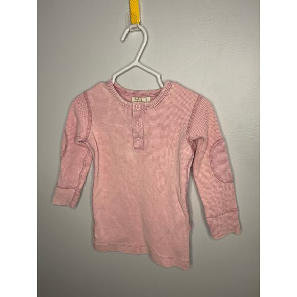 Sapling Pink Waffleknit Set - Picture 1 of 4